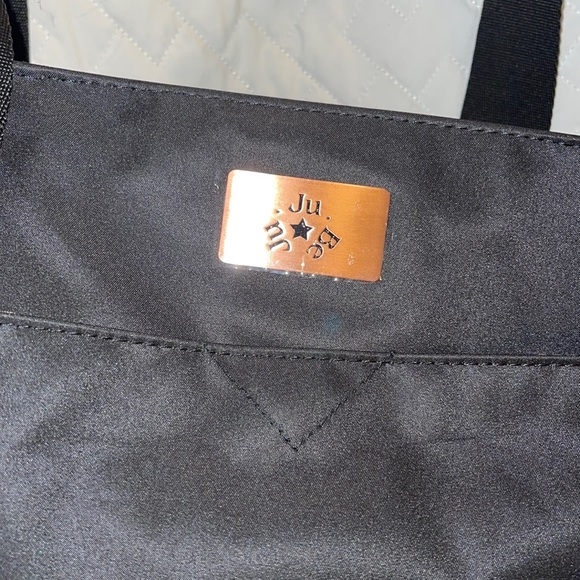 JUJUBE Diaper Bag Black NWOT & Jujube Deluxe Changing Pad With Pillow NWT - Picture 3 of 11